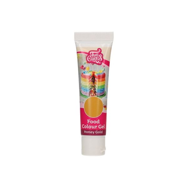 Farba gélova Fun Cakes Honey Gold 30g