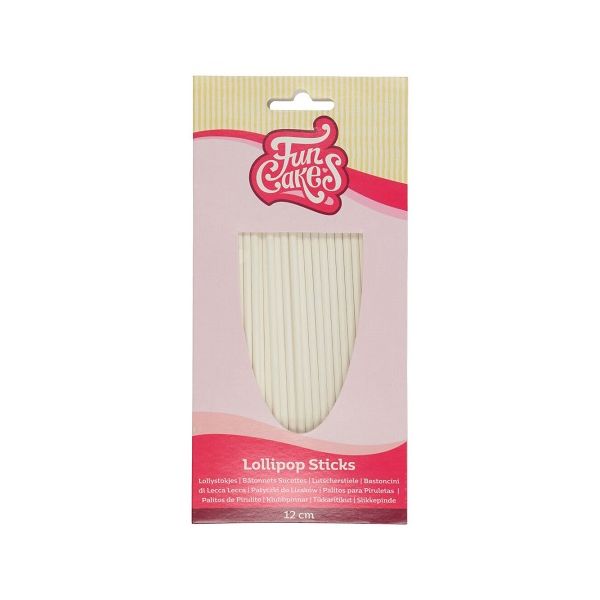 Paličky na lízatko krátke papierové 12 cm 50ks