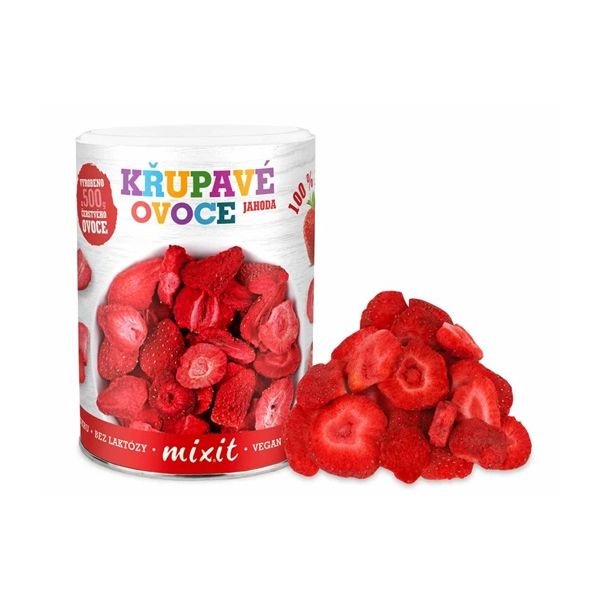 Chrupiące owoce - Truskawka 50g