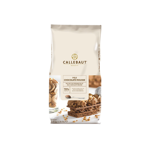 Mus czekoladowy mleczny Callebaut 800g