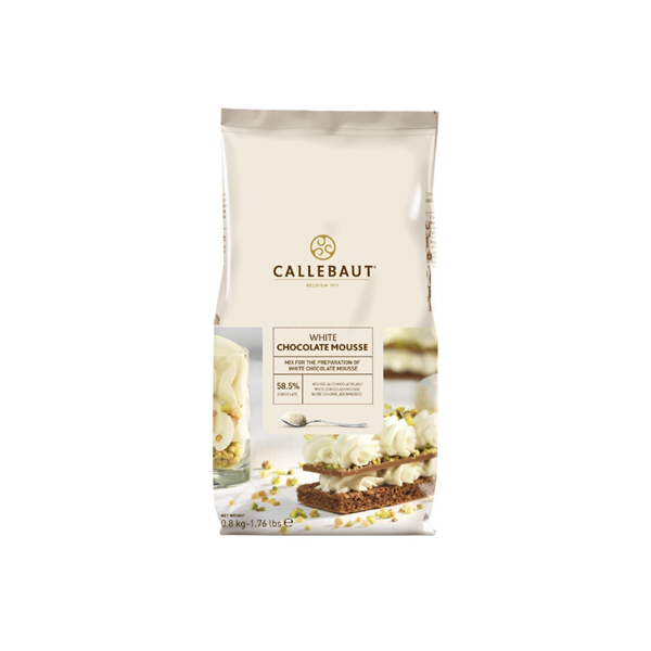 Callebaut white chocolate mousse 800g