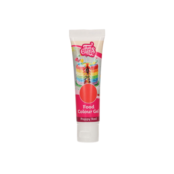 Gel color Fun Cakes Poppy Red 30g