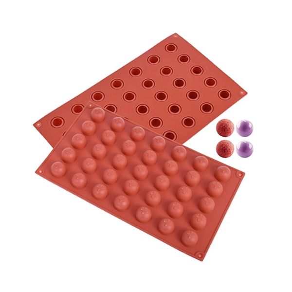 Forma silikón mini gule 35 ks
