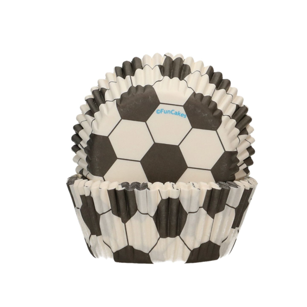 Košíčky papierové  futbal 48 ks