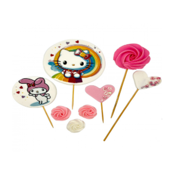 Cukrová dekorace Hello Kitty