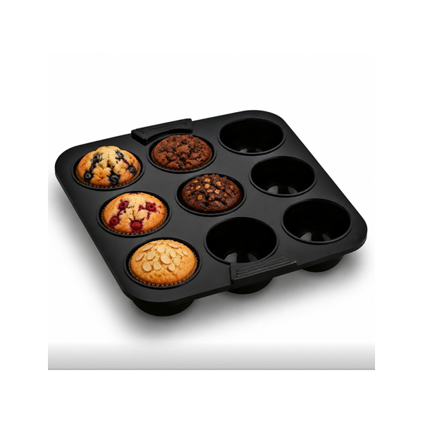 Silicone mold for 9 muffins for the air fryer