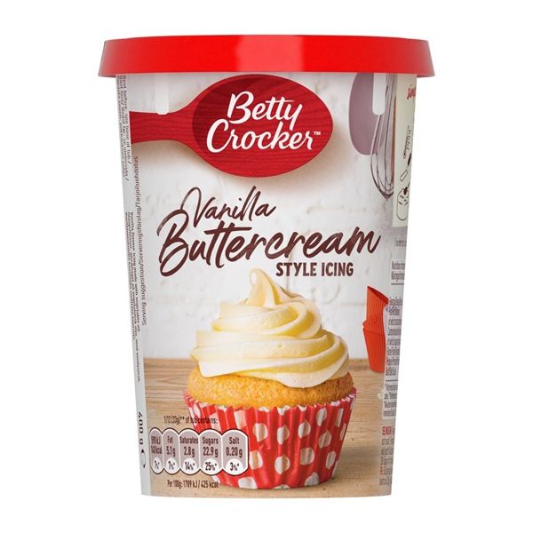 Betty Crocker Vanilla Fudge Frosting 400 g