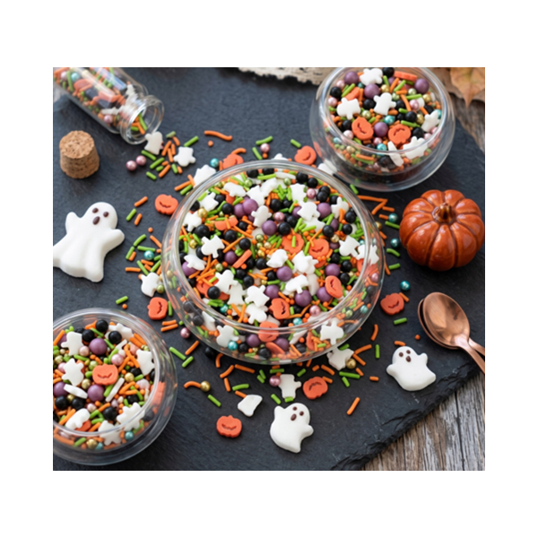 Halloween-Streusel 50 g
