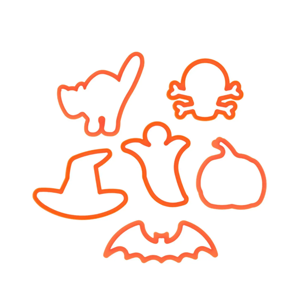 Vykrajovačka sada Helloween 6 ks