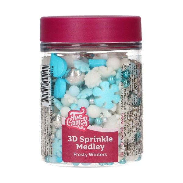 Posyp 3D Sprinkle Medley Frosty Winters 70g