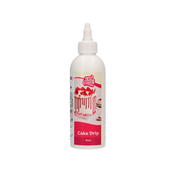 FunCakes Červená tortová poleva 180 g
