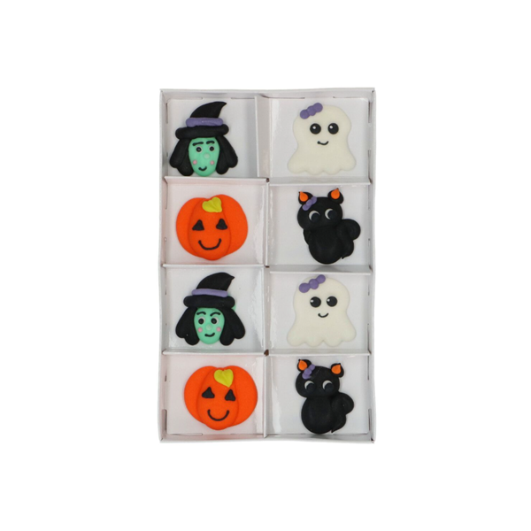 Wilton cukrové dekorácie „Veselý Halloween“, sada 8 ks
