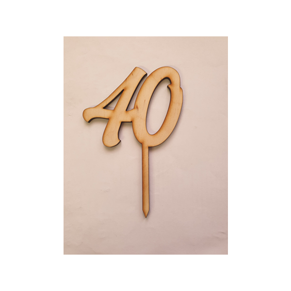 Zápich číslo 40 dřevo