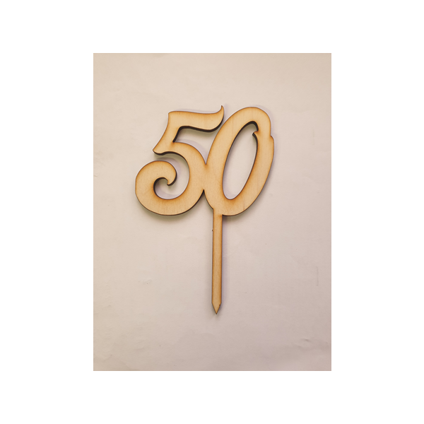Zápich číslo 50  drevo