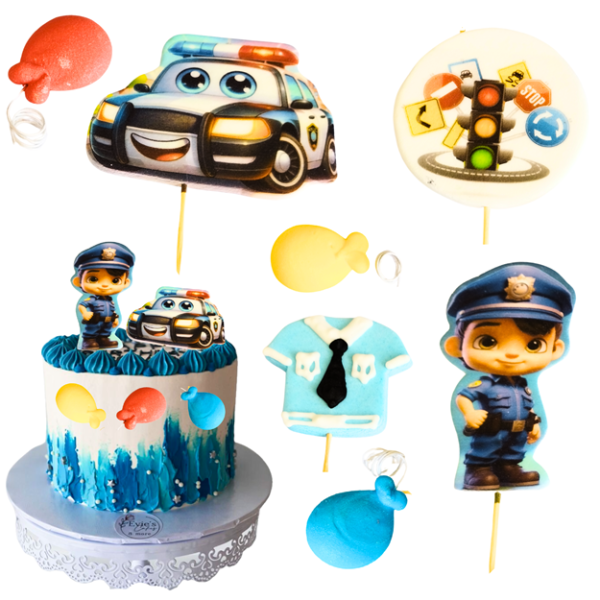 Zápich cukrový policie 7 ks