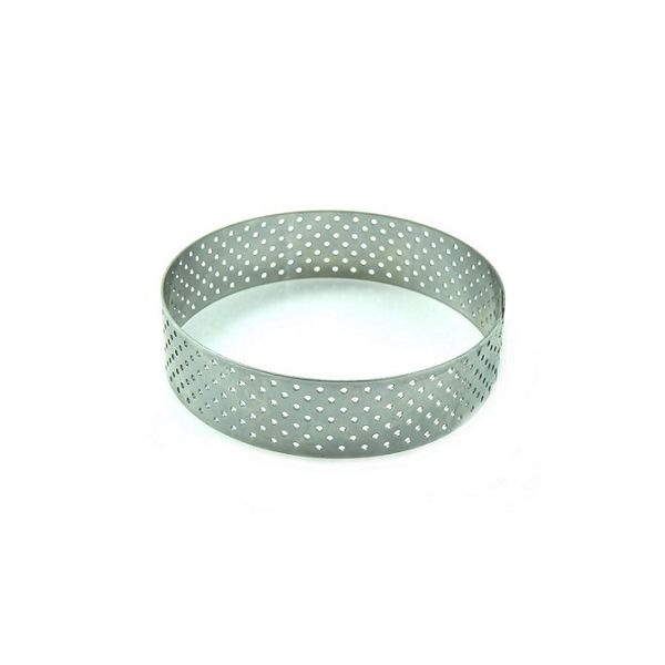 Form for tartlets, perforated, metal circle 10 cm