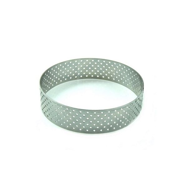 Form for tartlets perforated, metal circle 8 cm