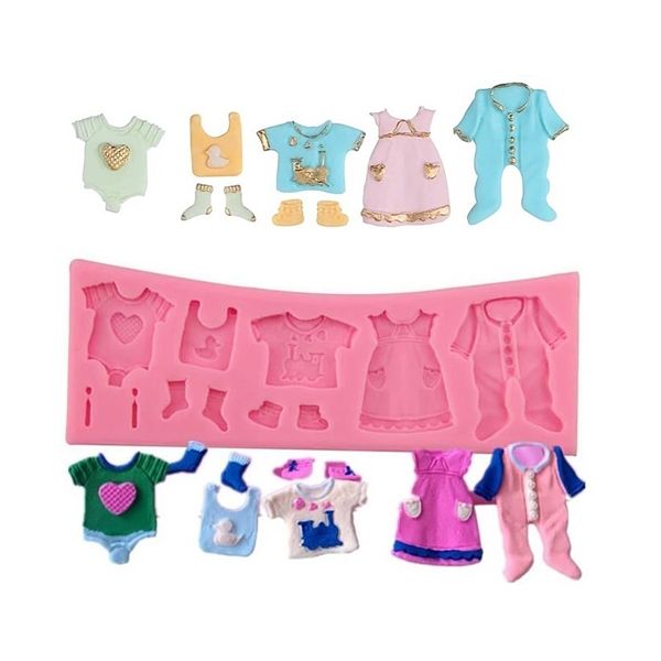 Form of silicone children&#39;s clothing