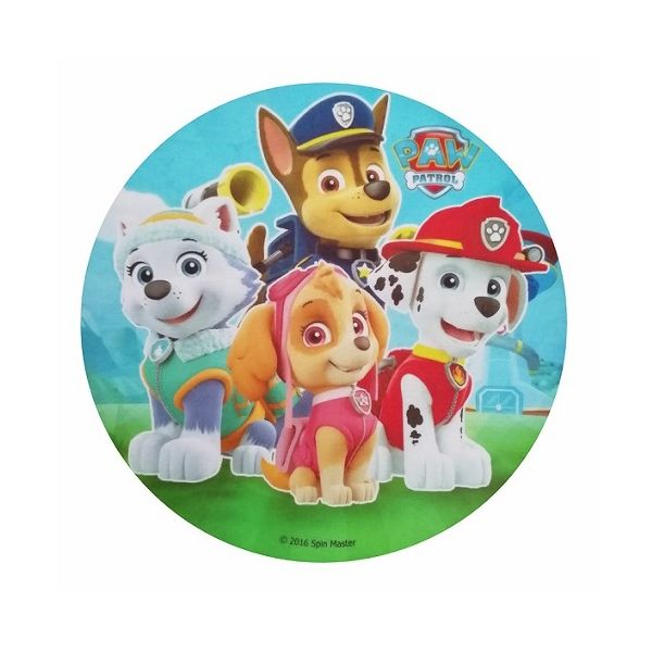 Oplatka - Paw Patrol přátelé