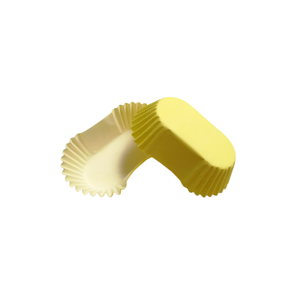 Oval paper cups 50 pcs