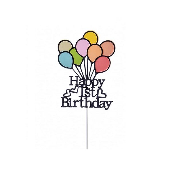 Zapich - Happy 1st Birthday balloons