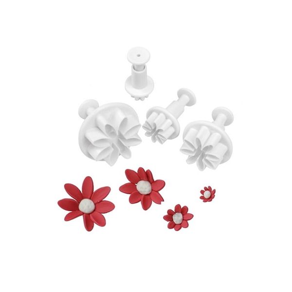 Blumenausstecher Mini Daisy 4er Set