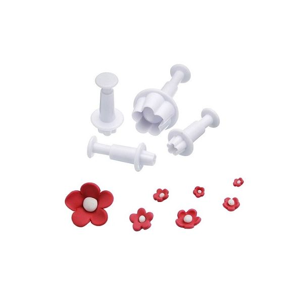 Flower cutter mini set of 4 pcs