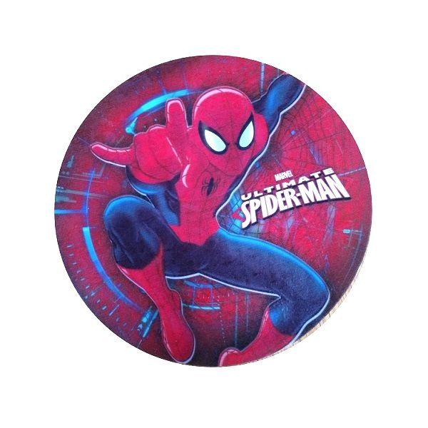 Oblátka Spiderman červené pozadie Oblátka Spiderman červené pozadie