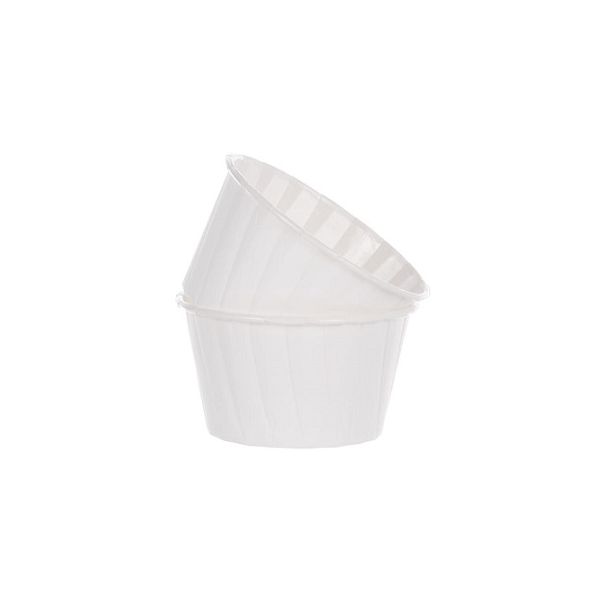 White paper cups 100 pcs