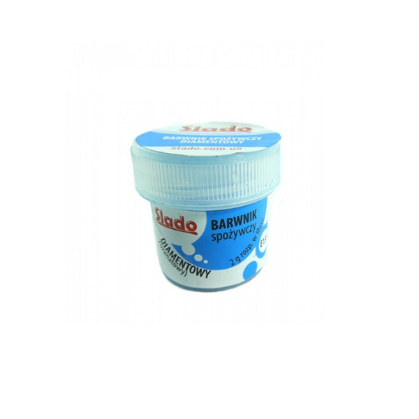 Blue chocolate powder color 2 g