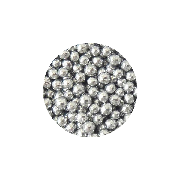 Sprinkle silver pearls 8 mm 60 g