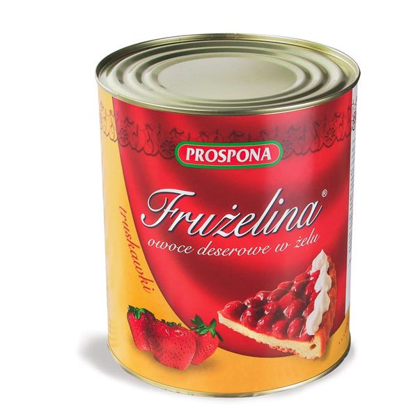 Truskawki w galarecie 3,2 kg