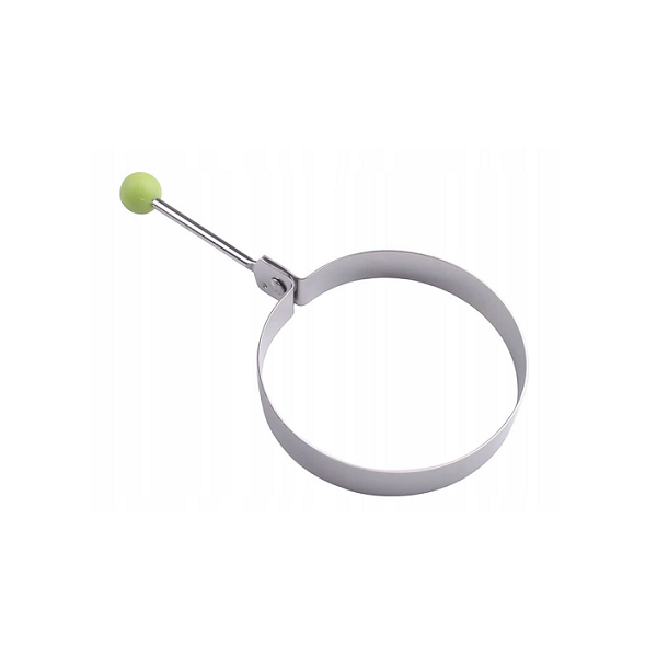Form for frying metal circle