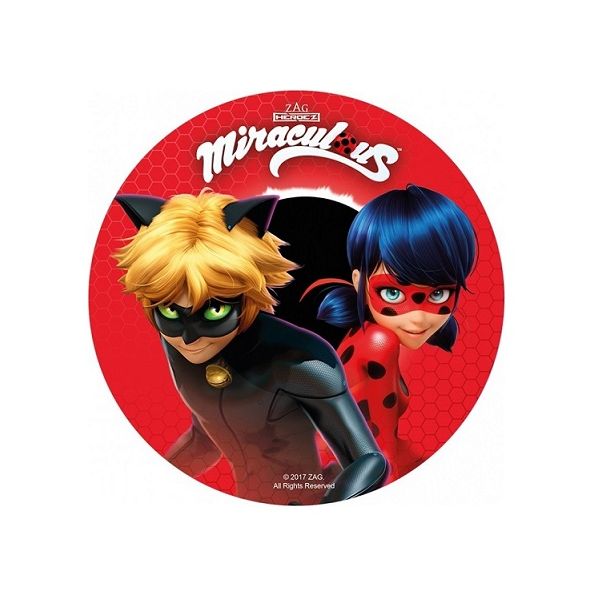 Wafer - Miraculus Cat and Ladybug