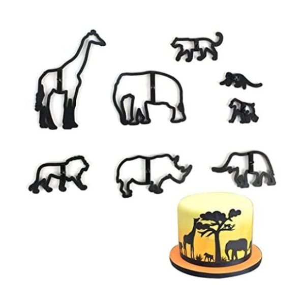 Vykrajovátko safari 8 ks