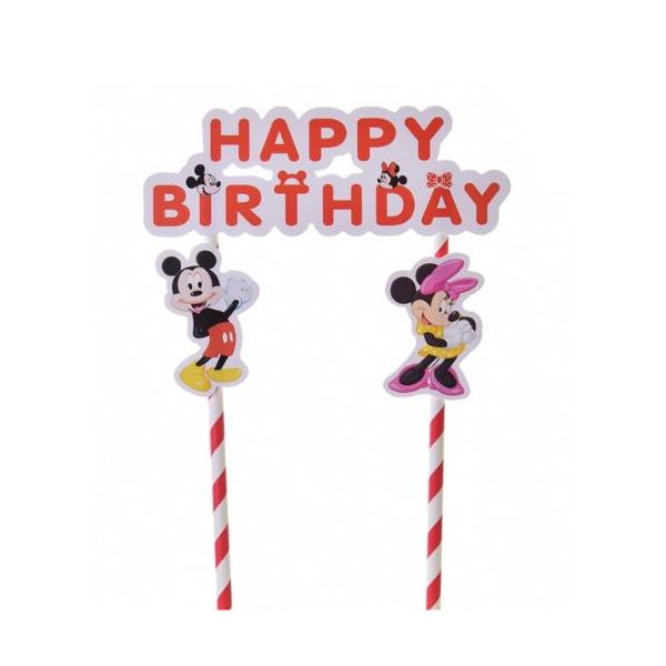 Zápich - Happy Birthday Minnie a Mickey