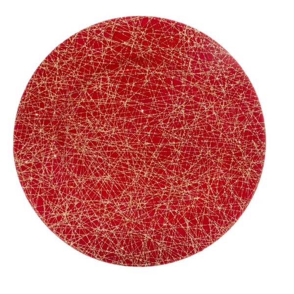 Tanier červeno-zlatý 33 cm
