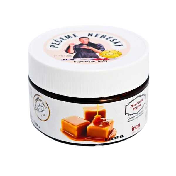 Zrcadlová poleva karamel 250g