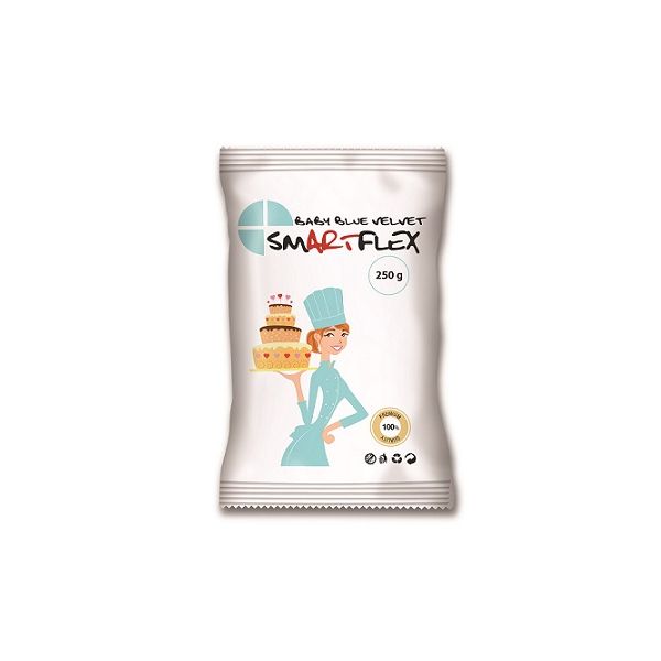 Potahová hmota Smartflex 0,25 kg - světle modrá