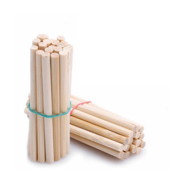 Popsicle sticks round 12 x 0.6 cm 50 pcs