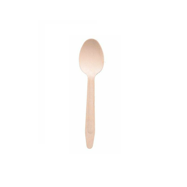 Wooden spoon 11 cm - 100 pcs