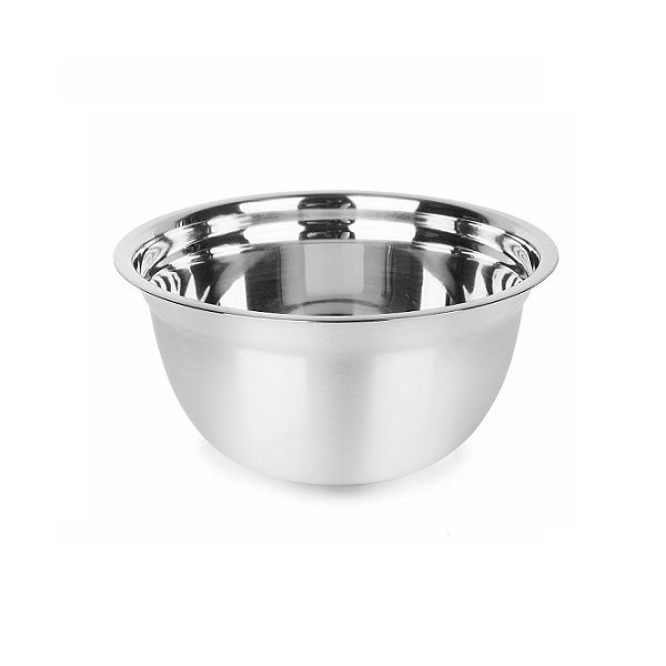 Set of stainless steel bowls 14, 18 and 22 cm