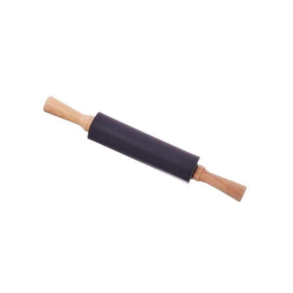 Silicone rolling pin / wooden handles