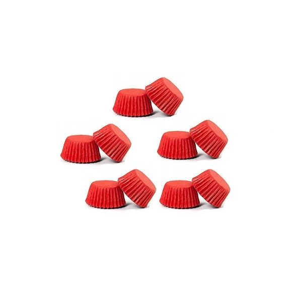 Cups red 20x15 mm 100 pcs