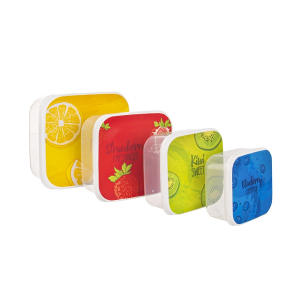 Box na desiatu Child Fruit UH sada 4 ks Box na desiatu Child Fruit UH sada 4 ks