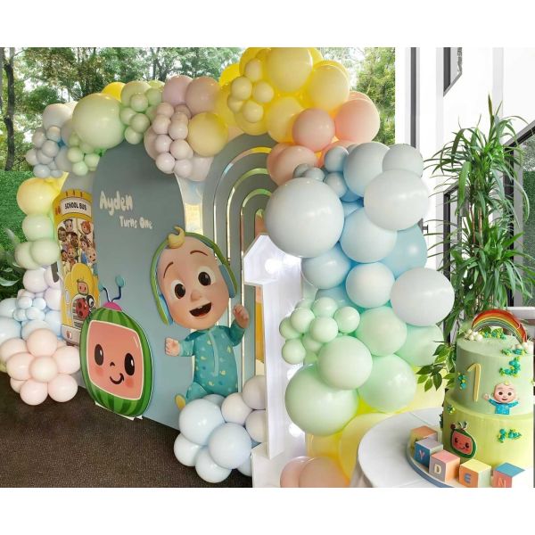 Girlande Pastellballons 144 Stk