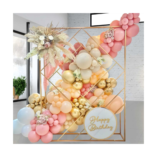 Garland balloons sweet pink 93 pcs