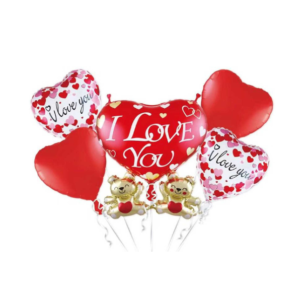 Valentine&#39;s Day balloons 5 pcs