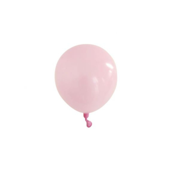 Balóny pastelové svetlo ružové 12 cm - 200 ks