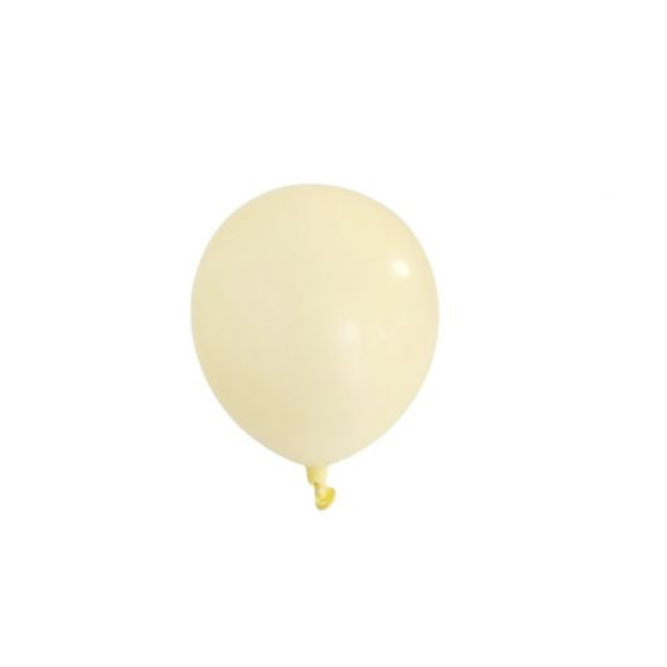 Balóny pastelovo žlté 12 cm - 200 ks